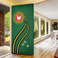 Manua Islands Polynesian Style Door Cover LT9 - Polynesian Pride