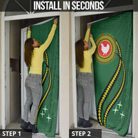 Manua Islands Polynesian Style Door Cover LT9 - Polynesian Pride