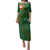 Manua Islands Polynesian Style Family Matching Puletasi and Hawaiian Shirt