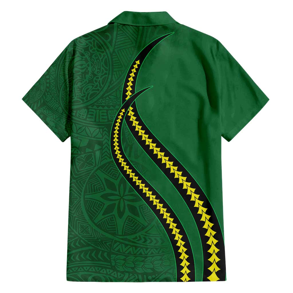 Manua Islands Polynesian Style Family Matching Summer Maxi Dress and Hawaiian Shirt LT9 - Polynesian Pride