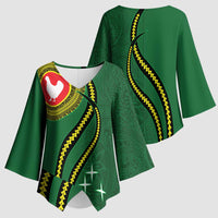 Manua Islands Polynesian Style Kimono Sleeve Blouse LT9 - Polynesian Pride