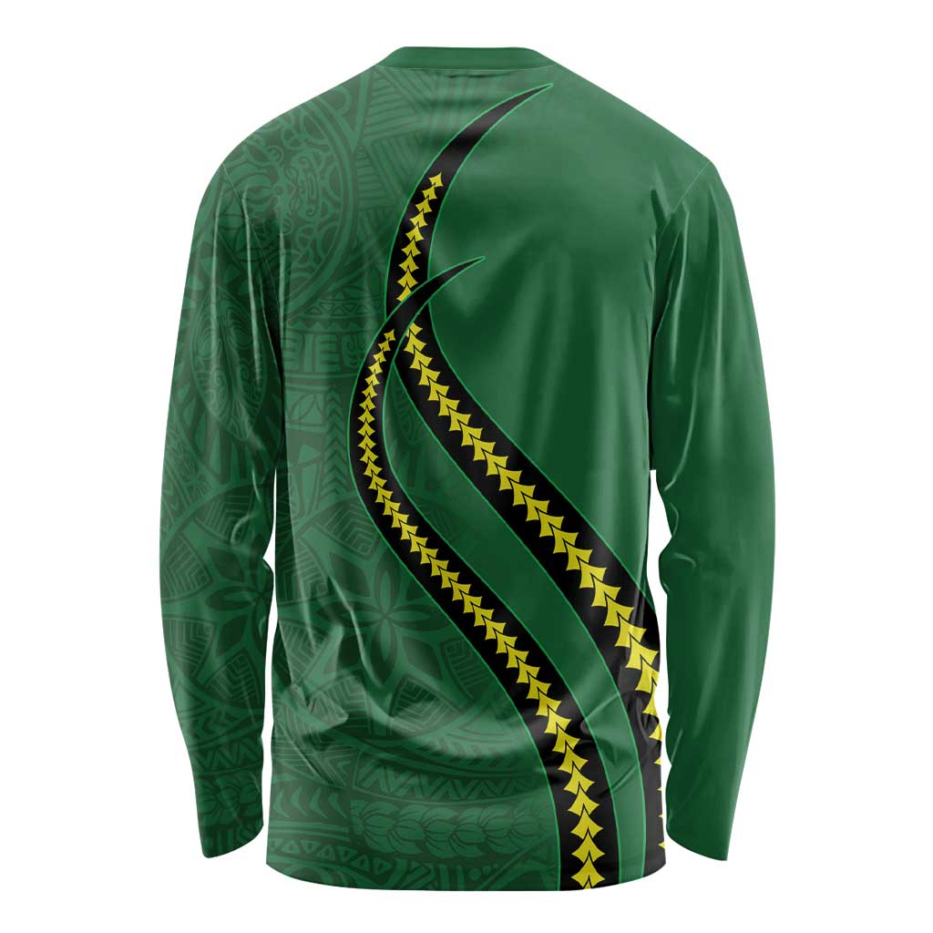 Manua Islands Polynesian Style Long Sleeve Shirt LT9 - Polynesian Pride