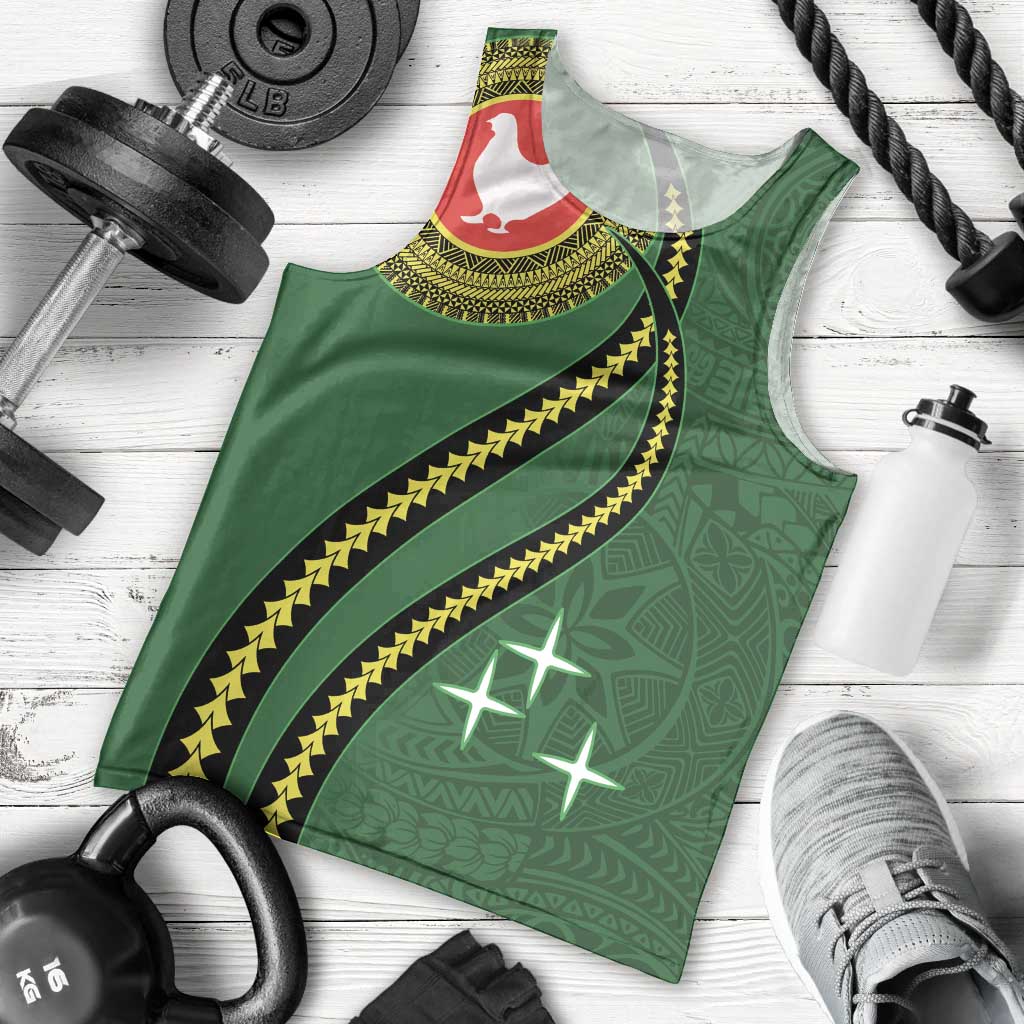 Manua Islands Polynesian Style Men Tank Top LT9 - Polynesian Pride