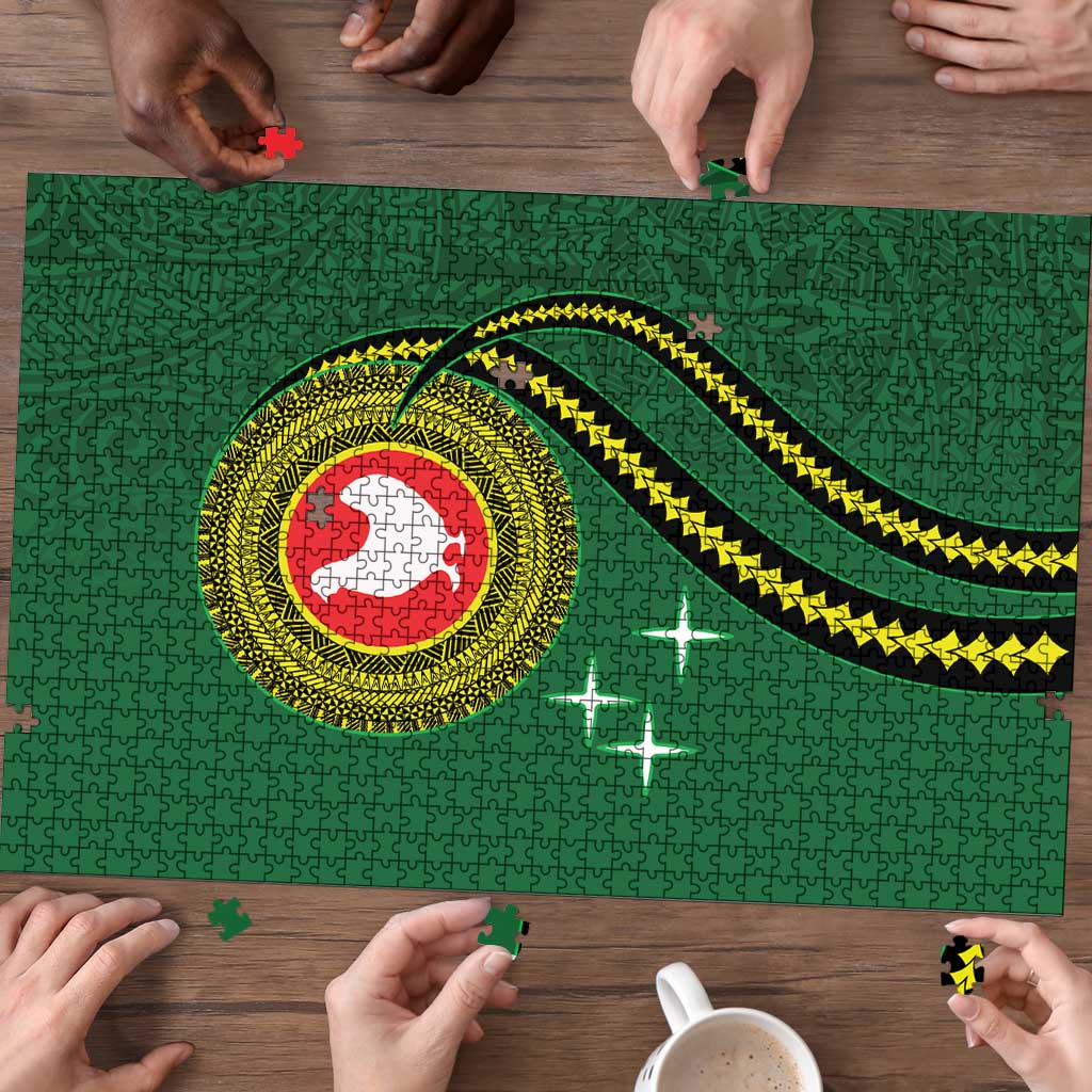 Manua Islands Polynesian Style Puzzle LT9 - Polynesian Pride