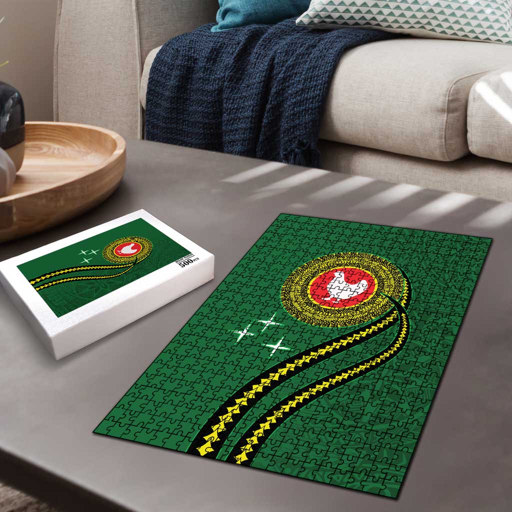Manua Islands Polynesian Style Puzzle LT9 - Polynesian Pride