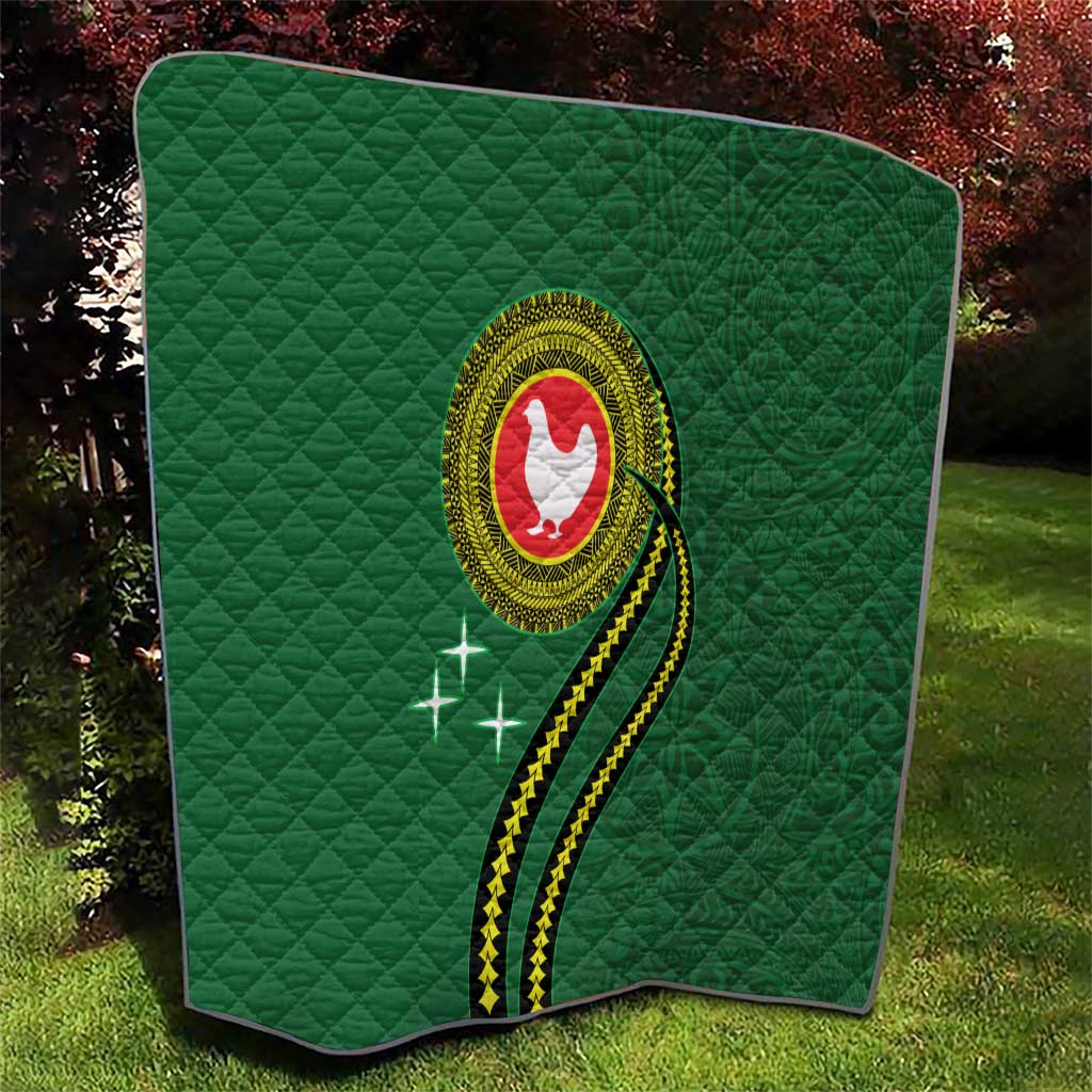 Manua Islands Polynesian Style Quilt