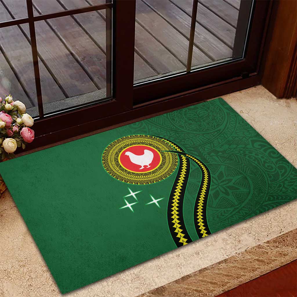 Manua Islands Polynesian Style Rubber Doormat LT9 - Polynesian Pride
