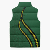 Manua Islands Polynesian Style Sleeveless Puffer Jacket LT9 - Polynesian Pride