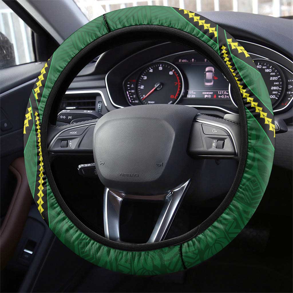 Manua Islands Polynesian Style Steering Wheel Cover LT9 - Polynesian Pride