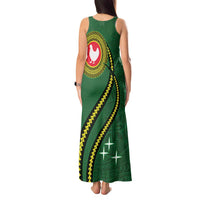 Manua Islands Polynesian Style Tank Maxi Dress LT9 - Polynesian Pride