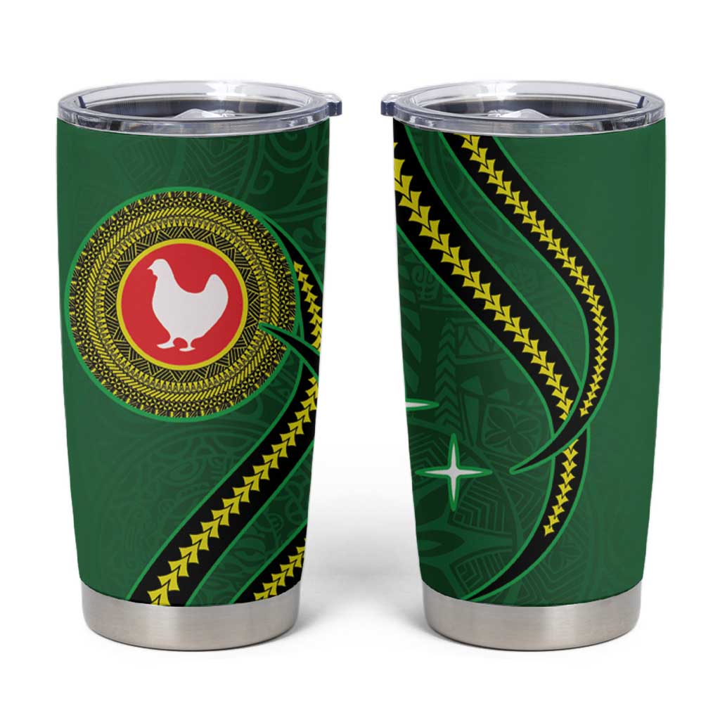 Manua Islands Polynesian Style Tumbler Cup