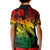 Aloha Hawaii Kid Polo Shirt Hammerhead Shark Tattoo Polynesian Summer - Reggae LT9 - Polynesian Pride