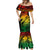 Aloha Hawaii Mermaid Dress Hammerhead Shark Tattoo Polynesian Summer - Reggae LT9 - Polynesian Pride