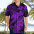 Aloha Hawaii Hawaiian Shirt Hammerhead Shark Tattoo Polynesian Summer - Violet LT9 - Polynesian Pride