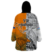 fiji-australia-rugby-wearable-blanket-hoodie-world-cup-2023-polynesia-tapa-mixed-indigenous-aboriginal