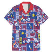 Filipino Maligayang Pasko Family Matching Mermaid Dress and Hawaiian Shirt Pacific Patchwork Xmas Vibes - Polynesian Pride