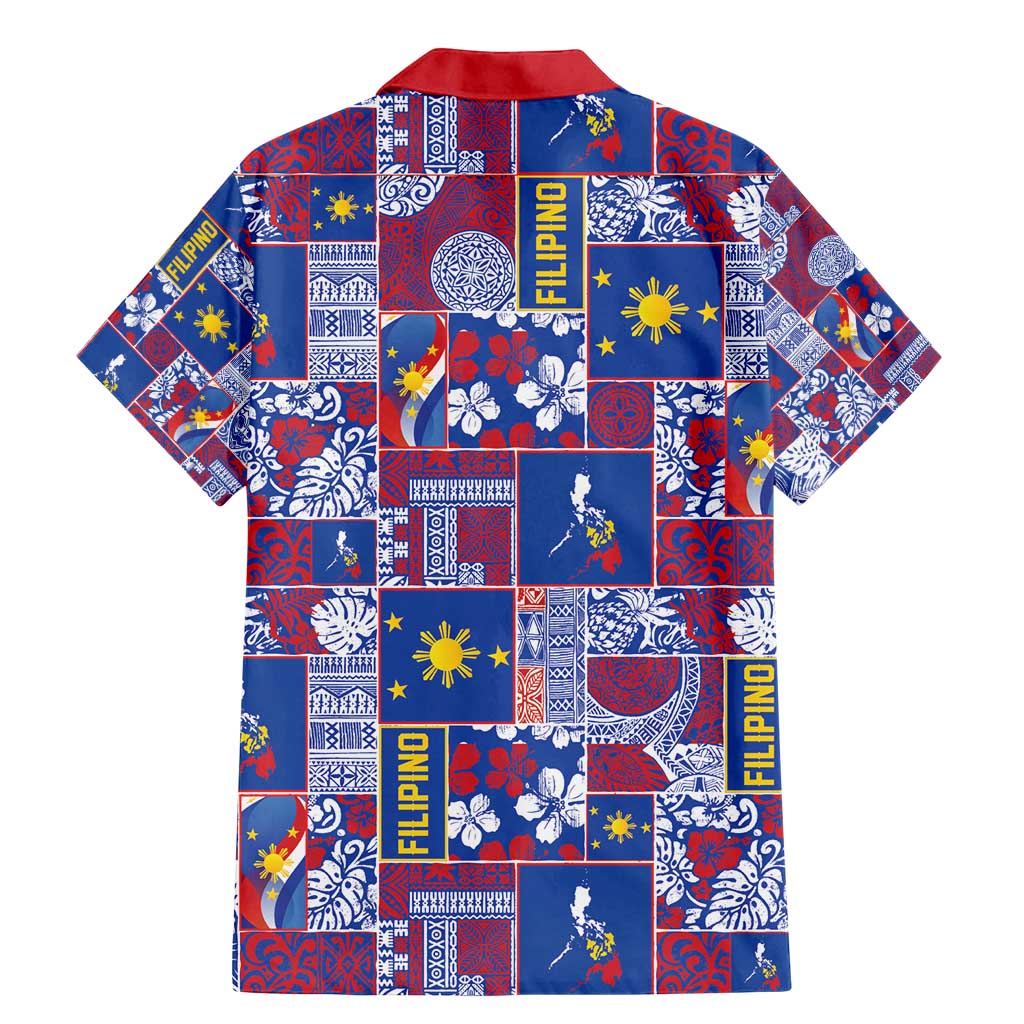 Filipino Maligayang Pasko Family Matching Mermaid Dress and Hawaiian Shirt Pacific Patchwork Xmas Vibes - Polynesian Pride