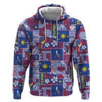 Filipino Maligayang Pasko Hoodie Pacific Patchwork Xmas Vibes - Polynesian Pride