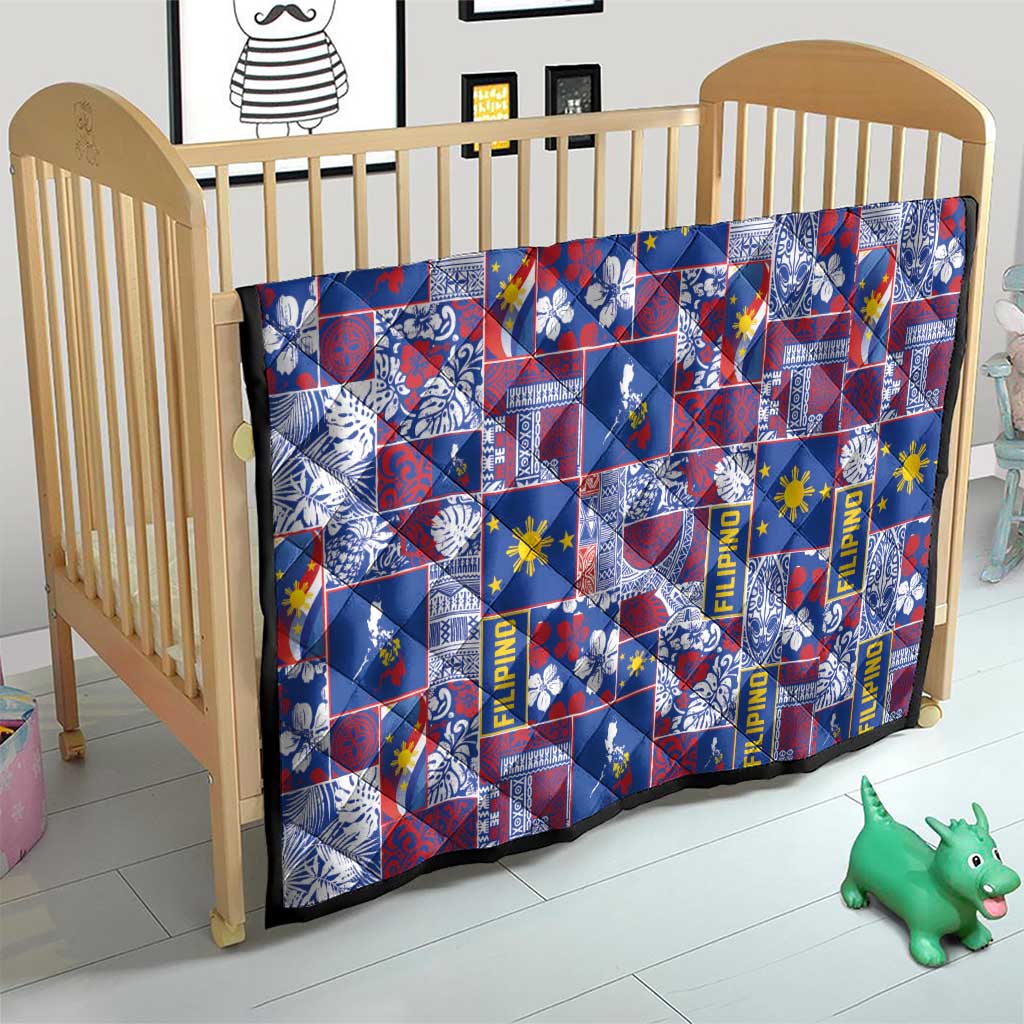 Filipino Maligayang Pasko Quilt Pacific Patchwork Xmas Vibes - Polynesian Pride