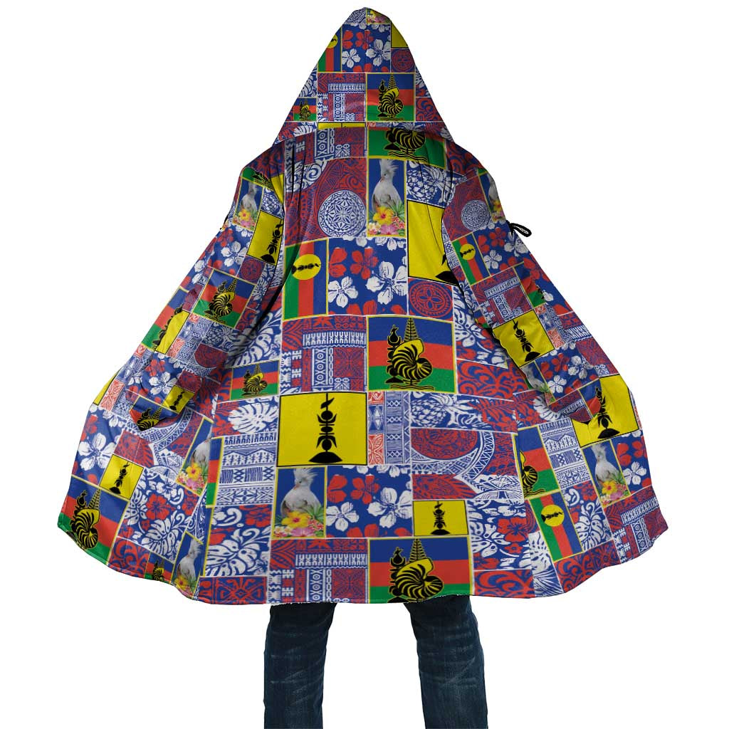 New Caledonia Joyeux Noel Cloak Pacific Patchwork Xmas Vibes - Polynesian Pride