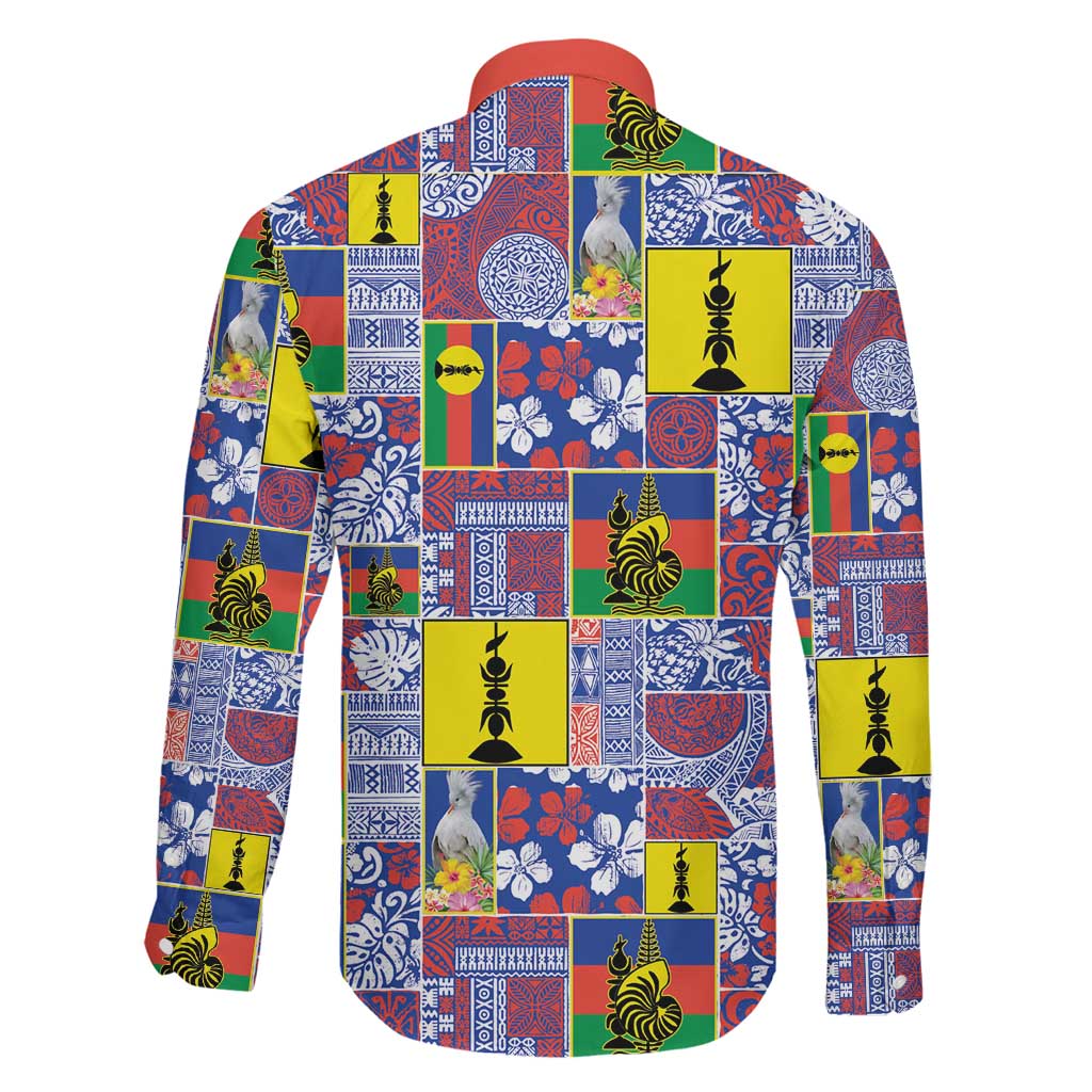 New Caledonia Joyeux Noel Family Matching Puletasi and Hawaiian Shirt Pacific Patchwork Xmas Vibes LT9 - Polynesian Pride