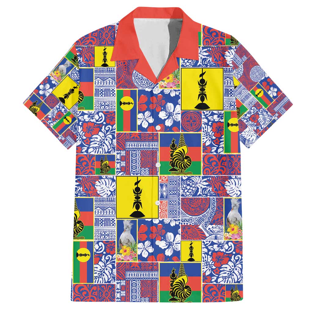 New Caledonia Joyeux Noel Family Matching Summer Maxi Dress and Hawaiian Shirt Pacific Patchwork Xmas Vibes - Polynesian Pride