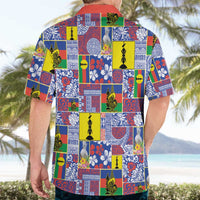 New Caledonia Joyeux Noel Hawaiian Shirt Pacific Patchwork Xmas Vibes LT9 - Polynesian Pride