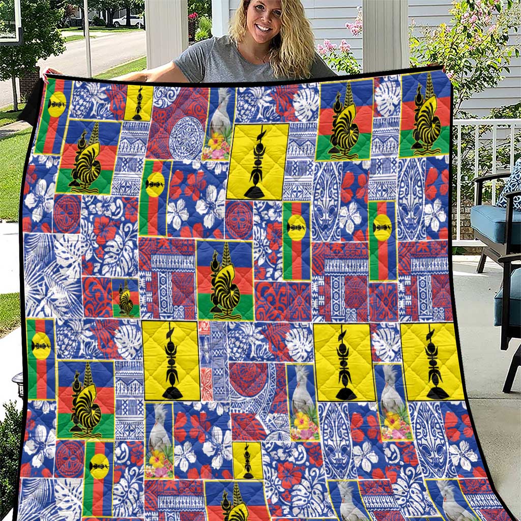 New Caledonia Joyeux Noel Quilt Pacific Patchwork Xmas Vibes - Polynesian Pride