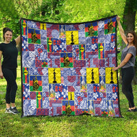 New Caledonia Joyeux Noel Quilt Pacific Patchwork Xmas Vibes - Polynesian Pride