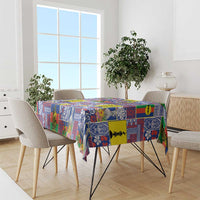 New Caledonia Joyeux Noel Tablecloth Pacific Patchwork Xmas Vibes LT9 - Polynesian Pride