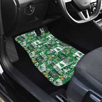Norfolk Island Meri Krismas Car Mats Pacific Patchwork Xmas Vibes LT9 - Polynesian Pride