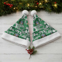 Norfolk Island Meri Krismas Christmas Santa Hat Pacific Patchwork Xmas Vibes - Polynesian Pride
