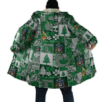 Norfolk Island Meri Krismas Cloak Pacific Patchwork Xmas Vibes - Polynesian Pride