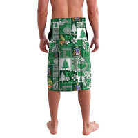 Norfolk Island Meri Krismas Lavalava Pacific Patchwork Xmas Vibes - Polynesian Pride