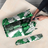 Norfolk Island Meri Krismas Umbrella Pacific Patchwork Xmas Vibes - Polynesian Pride