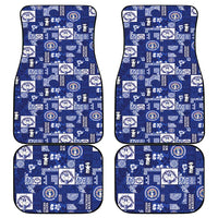 Northern Mariana Islands Magof Nochebuena Car Mats Pacific Patchwork Xmas Vibes LT9 - Polynesian Pride