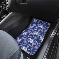 Northern Mariana Islands Magof Nochebuena Car Mats Pacific Patchwork Xmas Vibes LT9 - Polynesian Pride