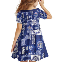 Northern Mariana Islands Magof Nochebuena Family Matching Mermaid Dress and Hawaiian Shirt Pacific Patchwork Xmas Vibes - Polynesian Pride