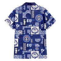 Northern Mariana Islands Magof Nochebuena Family Matching Mermaid Dress and Hawaiian Shirt Pacific Patchwork Xmas Vibes - Polynesian Pride