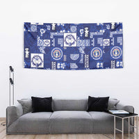 Northern Mariana Islands Magof Nochebuena Tapestry Pacific Patchwork Xmas Vibes LT9 - Polynesian Pride