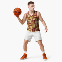 Rotuma Faiakse'ea 'e Kirisimasi Basketball Jersey Pacific Patchwork Xmas Vibes LT9 - Polynesian Pride