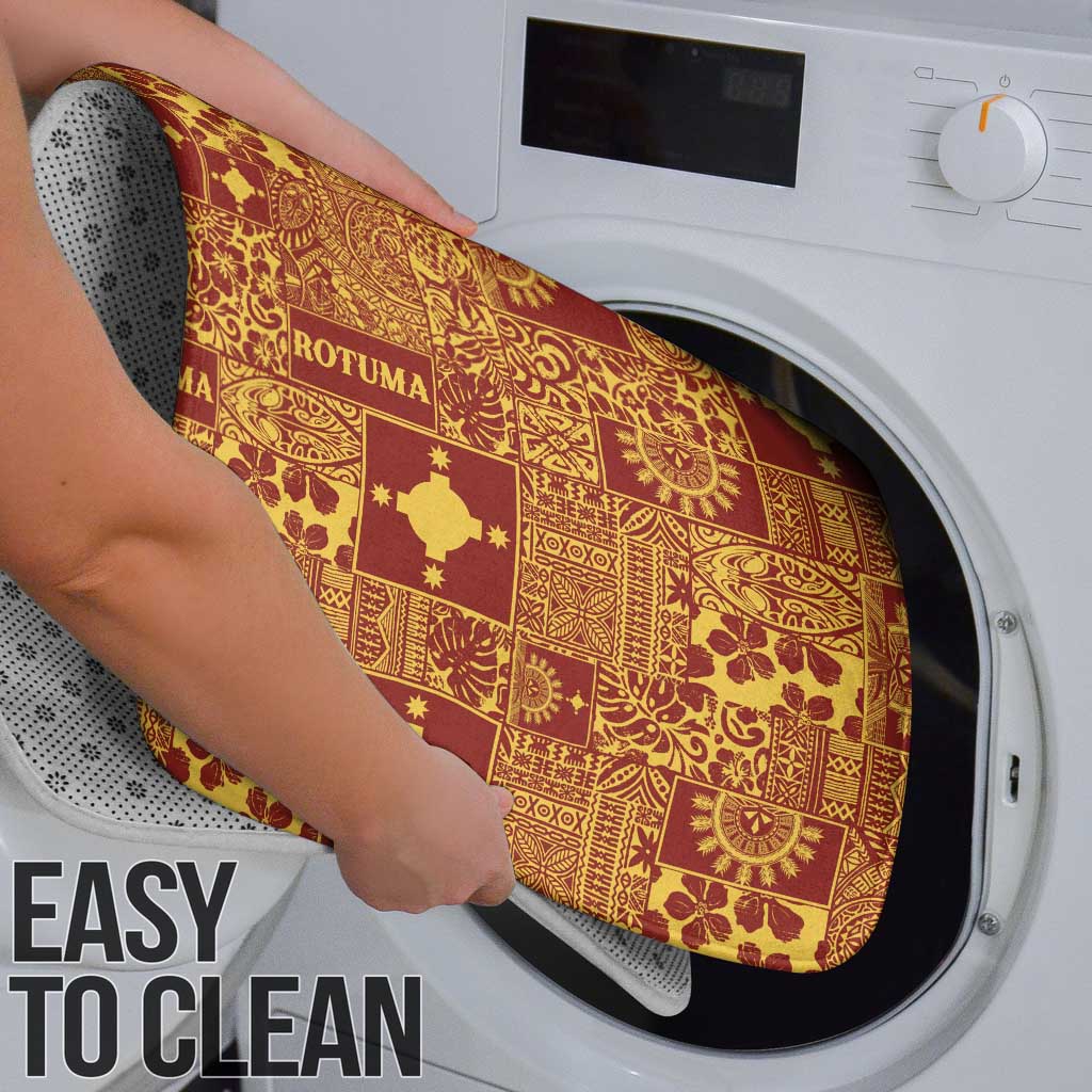 Rotuma Faiakse'ea 'e Kirisimasi Bathroom Set Pacific Patchwork Xmas Vibes - Polynesian Pride