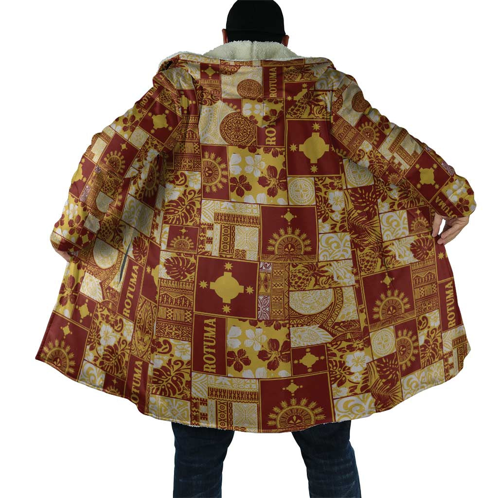 Rotuma Faiakse'ea 'e Kirisimasi Cloak Pacific Patchwork Xmas Vibes - Polynesian Pride