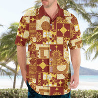 Rotuma Faiakse'ea 'e Kirisimasi Hawaiian Shirt Pacific Patchwork Xmas Vibes LT9 - Polynesian Pride