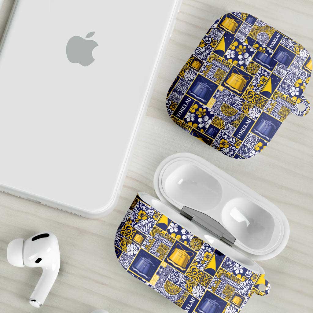 Tokelau Manuia te Kilihimahi AirPods Case Pacific Patchwork Xmas Vibes - Polynesian Pride