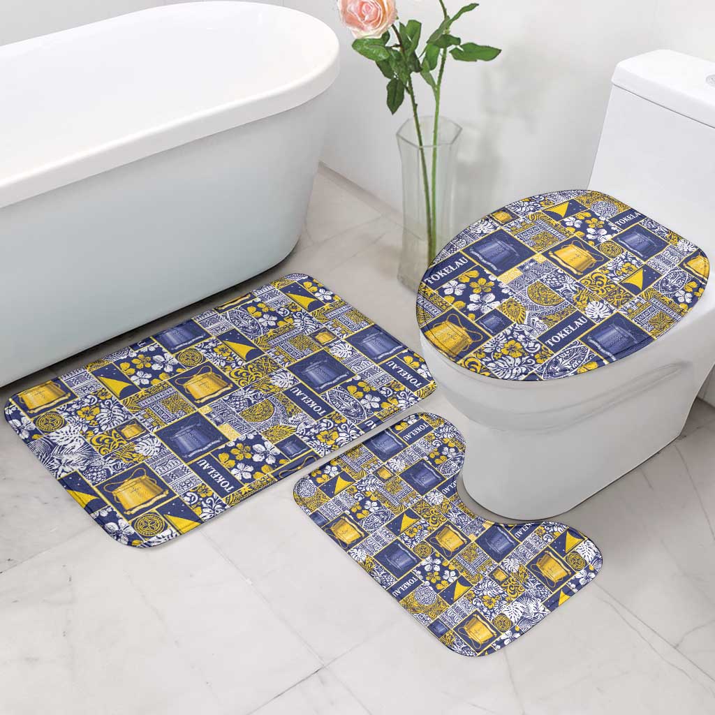 Tokelau Manuia te Kilihimahi Bathroom Set Pacific Patchwork Xmas Vibes - Polynesian Pride