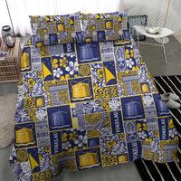 Tokelau Manuia te Kilihimahi Bedding Set Pacific Patchwork Xmas Vibes - Polynesian Pride