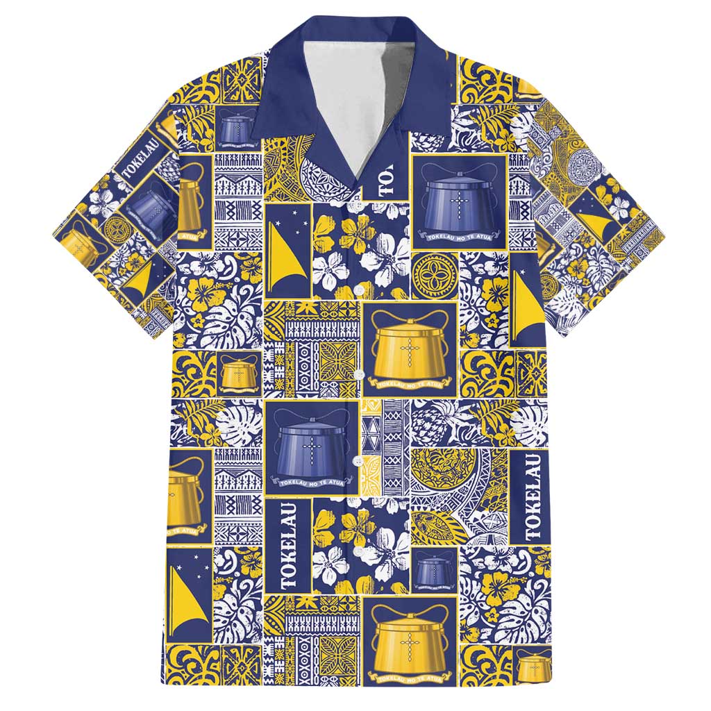 Tokelau Manuia te Kilihimahi Family Matching Summer Maxi Dress and Hawaiian Shirt Pacific Patchwork Xmas Vibes - Polynesian Pride