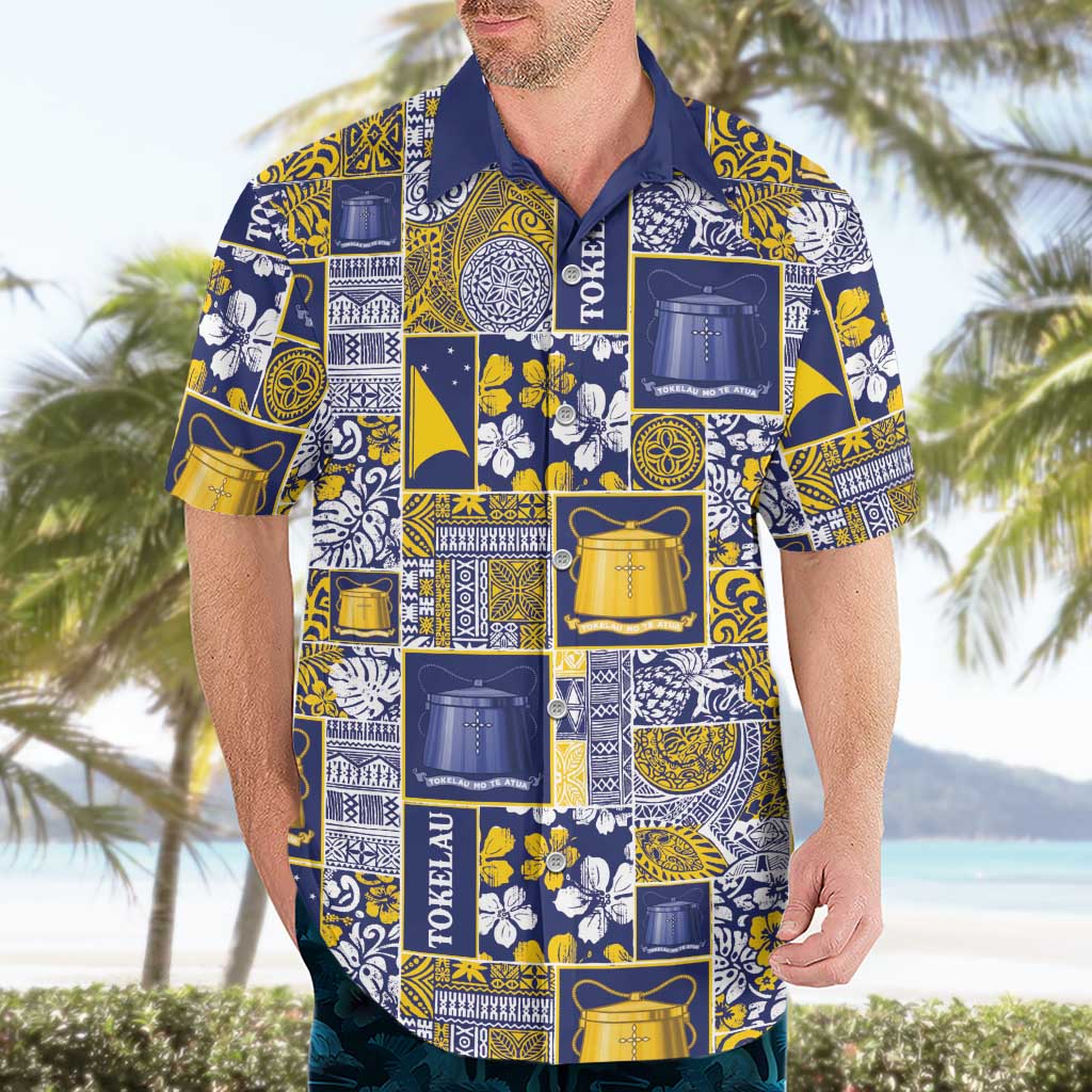 Tokelau Manuia te Kilihimahi Hawaiian Shirt Pacific Patchwork Xmas Vibes LT9 - Polynesian Pride