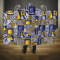Tokelau Manuia te Kilihimahi Hooded Blanket Pacific Patchwork Xmas Vibes LT9 - Polynesian Pride